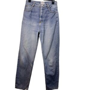 VTG 90's Mom Basic‎ Equipment Jeans Women's 14 Average Wash Denim High Rise
